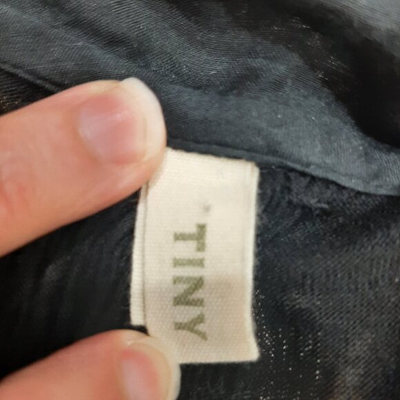 Anthropologie Tiny embroidered silk blouse - Picture 4 of 10